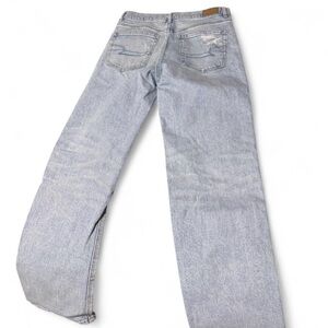 women’s american eagle high rise straight jeans!!💗💗